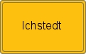 Ortsschild von Ichstedt