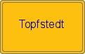Ortsschild von Topfstedt