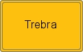 Ortsschild von Trebra