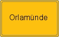 Ortsschild von Orlamünde