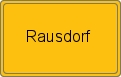 Ortsschild von Rausdorf