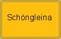 Ortsschild von Schöngleina