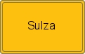 Ortsschild von Sulza