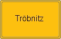 Ortsschild von Tröbnitz