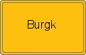 Ortsschild von Burgk