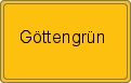 Ortsschild von Göttengrün