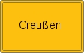 Ortsschild von Creußen