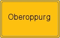 Ortsschild von Oberoppurg
