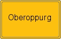 Ortsschild von Oberoppurg