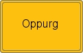 Ortsschild von Oppurg