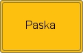 Ortsschild von Paska