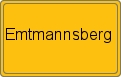 Ortsschild von Emtmannsberg