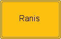 Ortsschild von Ranis