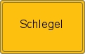 Ortsschild von Schlegel