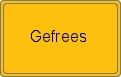 Ortsschild von Gefrees