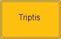 Ortsschild von Triptis