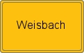 Ortsschild von Weisbach