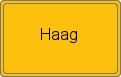 Ortsschild von Haag