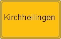 Ortsschild von Kirchheilingen