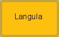 Ortsschild von Langula