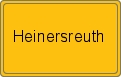 Ortsschild von Heinersreuth
