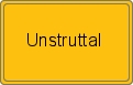 Ortsschild von Unstruttal
