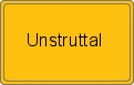 Ortsschild von Unstruttal