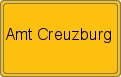 Ortsschild von Amt Creuzburg