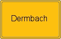 Ortsschild von Dermbach