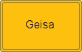 Ortsschild von Geisa