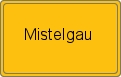 Ortsschild von Mistelgau