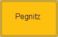 Ortsschild von Pegnitz