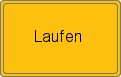 Ortsschild von Laufen