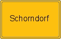 Ortsschild von Schorndorf