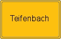 Ortsschild von Teifenbach