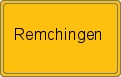 Ortsschild von Remchingen