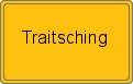 Ortsschild von Traitsching