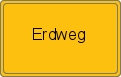 Ortsschild von Erdweg