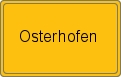 Ortsschild von Osterhofen