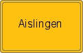 Ortsschild von Aislingen