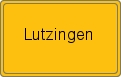 Ortsschild von Lutzingen