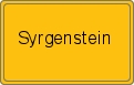 Ortsschild von Syrgenstein