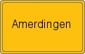 Ortsschild von Amerdingen