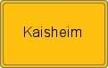 Ortsschild von Kaisheim