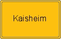 Ortsschild von Kaisheim