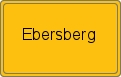Ortsschild von Ebersberg