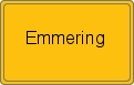 Ortsschild von Emmering