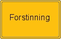 Ortsschild von Forstinning