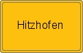 Ortsschild von Hitzhofen