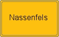 Ortsschild von Nassenfels